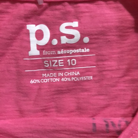 P.S. from Aeropostale “I love you cherry much” flip sequin tee with tie sleeves - Picture 5 of 6